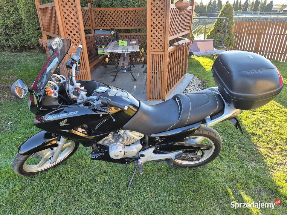 Honda XL 125V Varadero Top LINE 2007r katB kufry