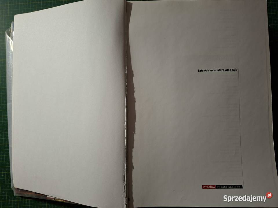 Leksykon architektury Wrocławia przewodnik małopolskie