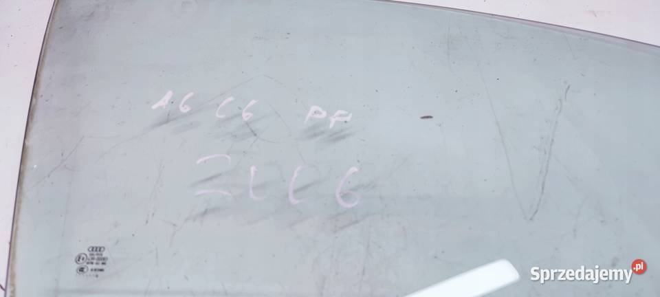 SZYBA DRZWI PRAWY PRZÓD AUDI A6 C6 2006R śląskie Przystajń