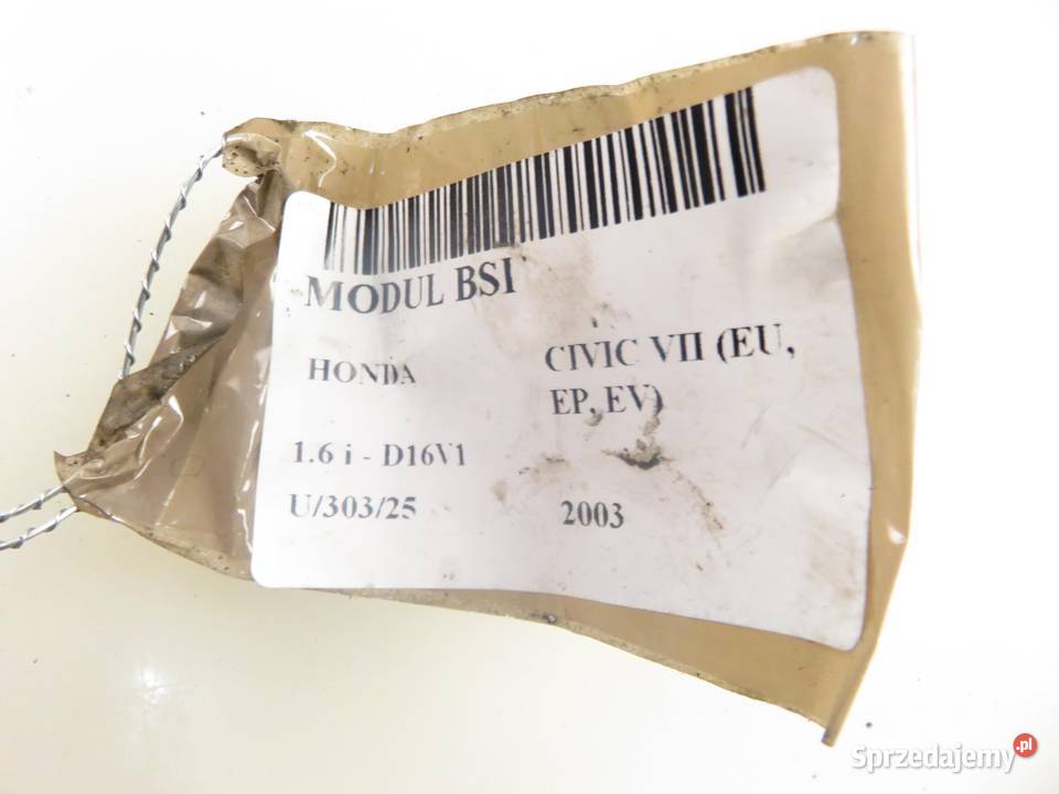 BSI HONDA CIVIC VII 16 i 3820BS6AG000 osobowe