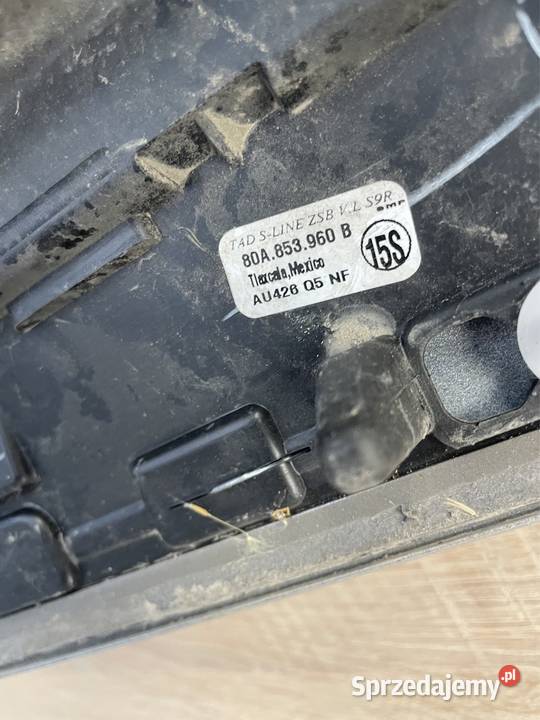 Audi Q5 sline listwa prawy przód listwy boczne Kozubszczyzna