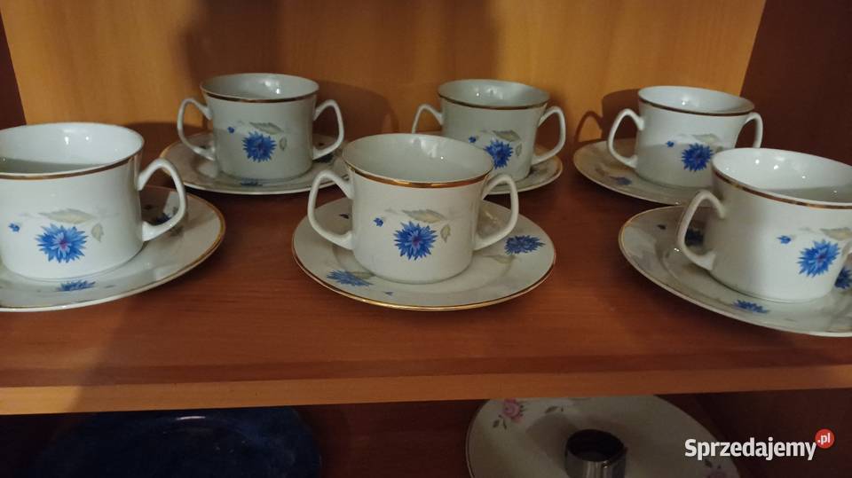 Porcelana WROCŁAWEK FILIŻANKI Lubartów