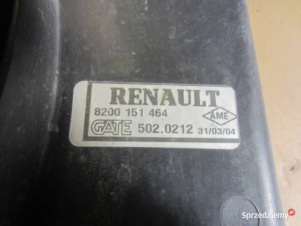 Wentylator wiatrak chłodnicy Renault Megane 2 wentylatory chłodnicy Szczecin