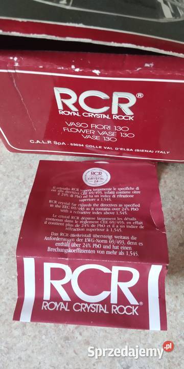 vintage wazonik RCR Italy Nowy Targ