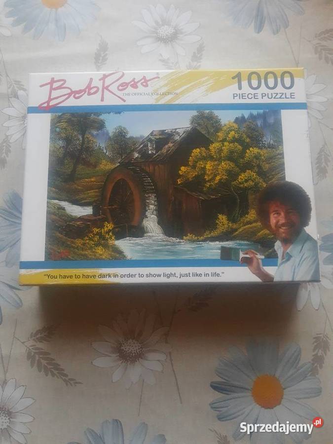 Puzzle 1000 elementów Bob Ross nowe ciekawa lubelskie