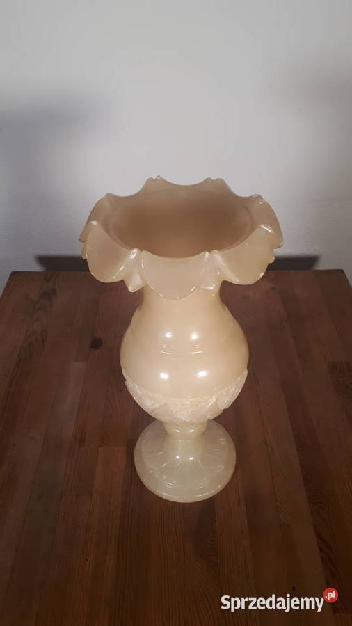 Antyk Lampa z Onyxu elektryczna Idealna na