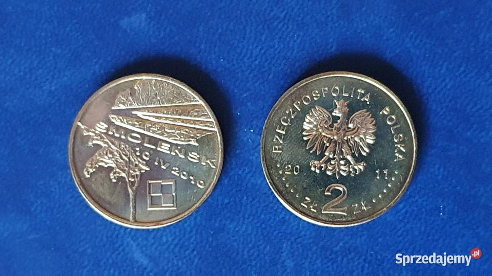 2 SMOLEŃSK 2011 R NG MENNICZA Numizmatyka Antyki, Sztuka, Kolekcje Lębork