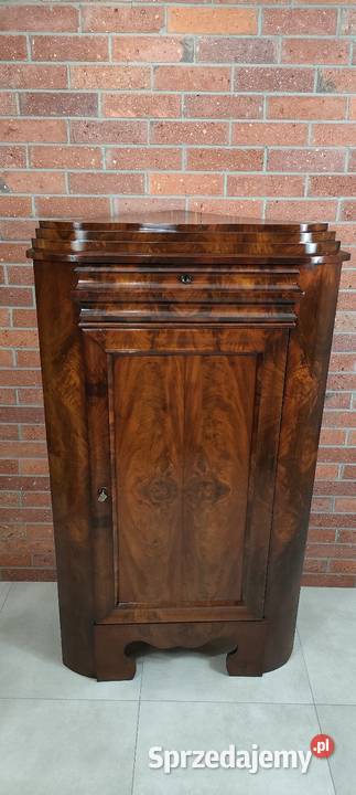Piękny kątnik biedermeier antyk Antyki lubuskie Łagów