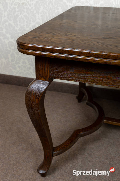 Stół międzywojenny stary antyk dębowy stylowy Swarzędz