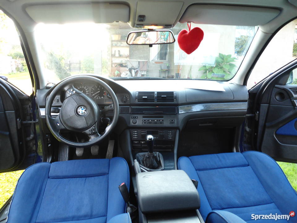 bmw e39 Niebieski środek Ful nieuszkodzony Łuków