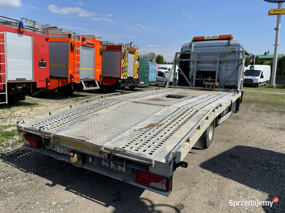 Man TGL MAN TGL 8210 Pomoc drogowa Autolaweta na klimatyzacja Syców sprzedam