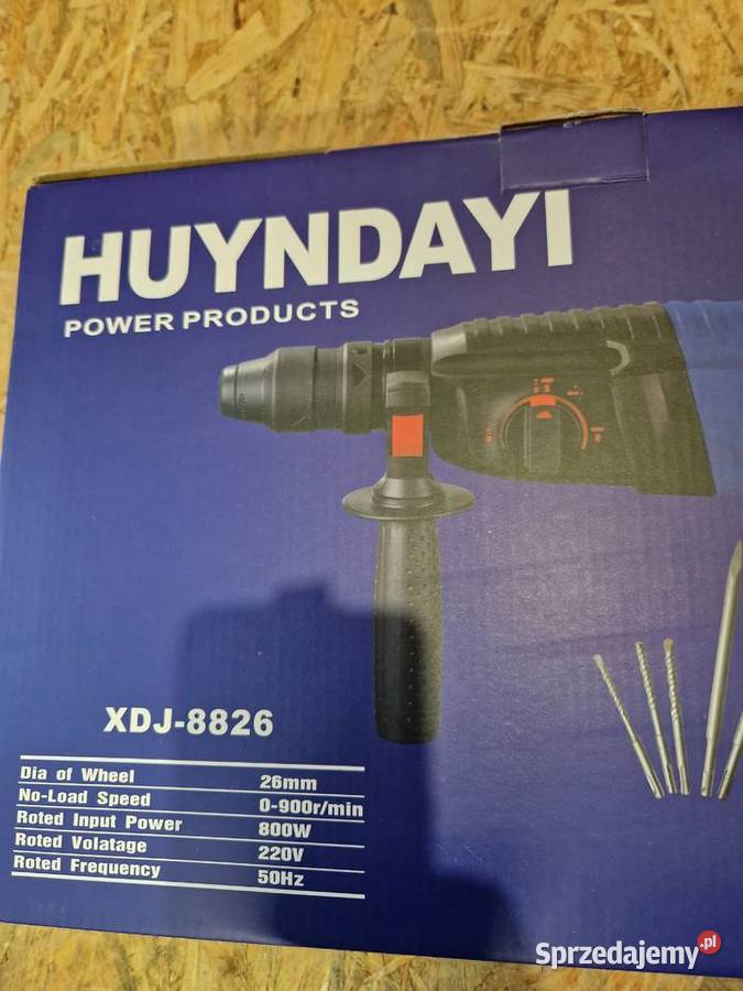 Młotowiertarka 800 Wat Huyndayi XDJ8826 SDS plus Głogowa