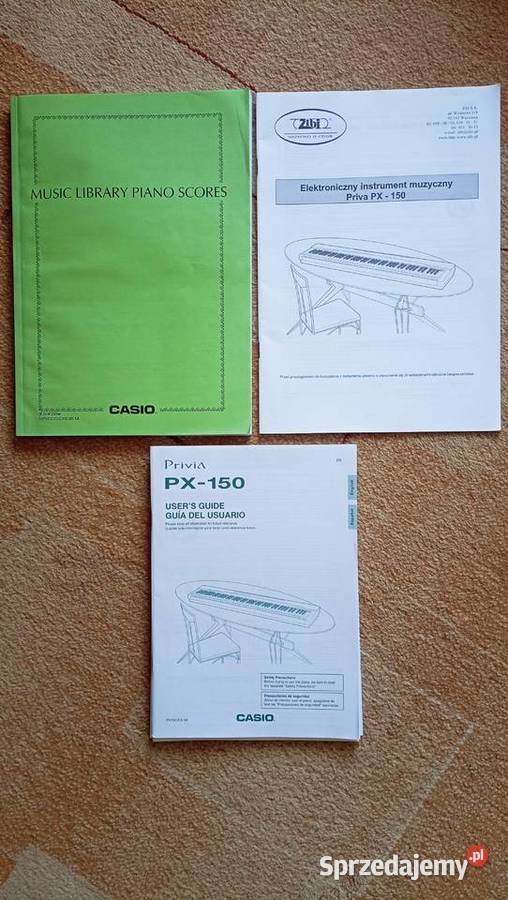 Pianino Casio Privia PX150 białe Casio Józefosław