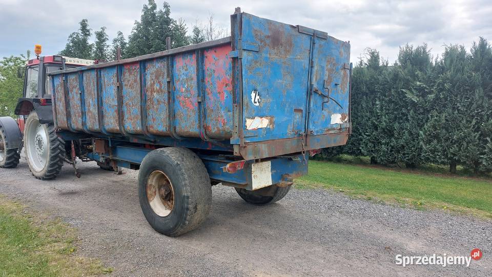 Przyczepa wywrotka 1 osiowa Przyczepy rolnicze