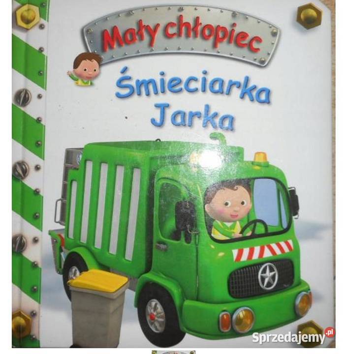 Śmieciarka Jarka Mały chłopiec Alexis Nesme twarda