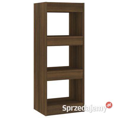 vidaXL Regał na książkiprzegroda brązowy dąb sprzedam