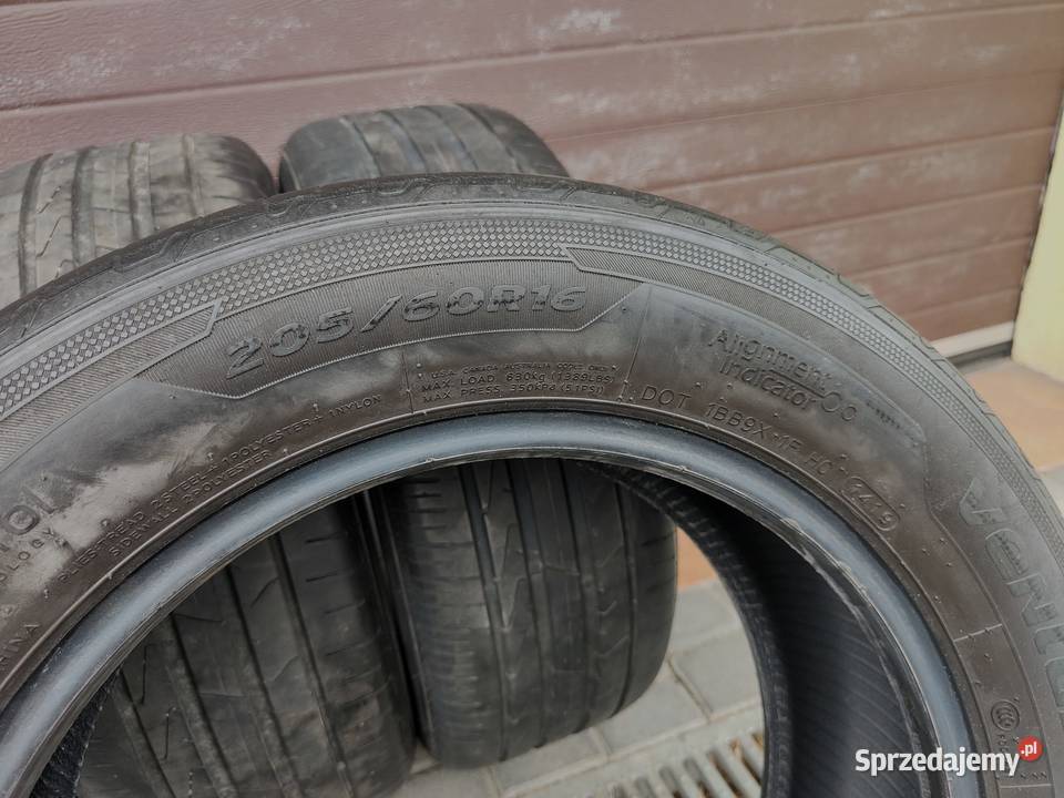 Hankook Ventus Prime3 205 60 R16 4mm 4 sprzedam