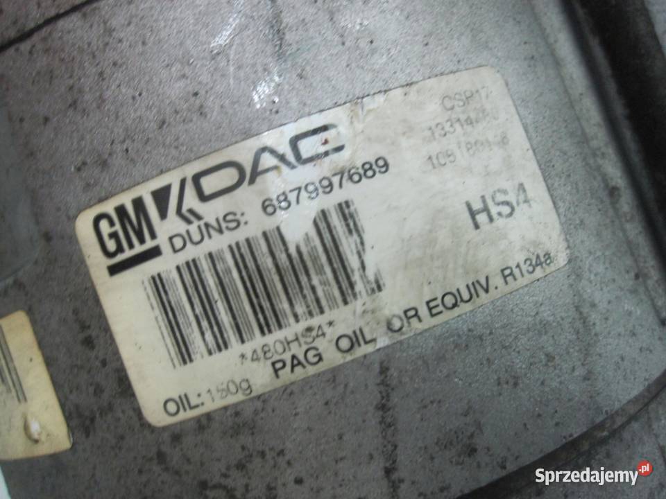 Opel Insignia 18 A18XER sprężarka klimatyzacji