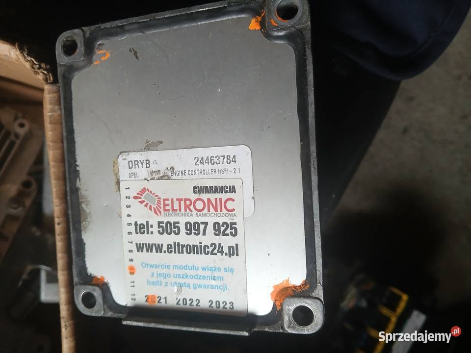 Komputer sterownik silnika 24463784 Opel Astra G Radłów