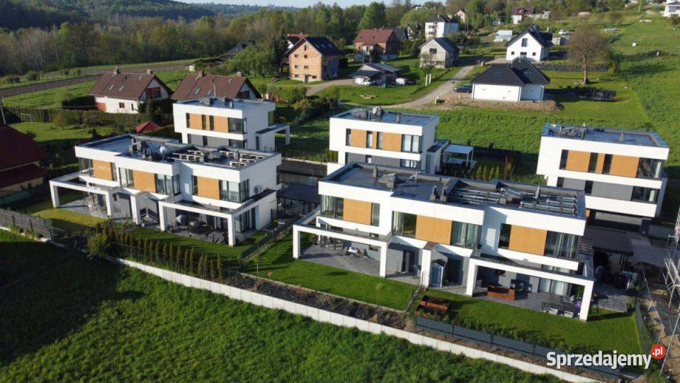 Nowy dom wolnostojący garaż na 2 auta Wrząsowice sprzedam