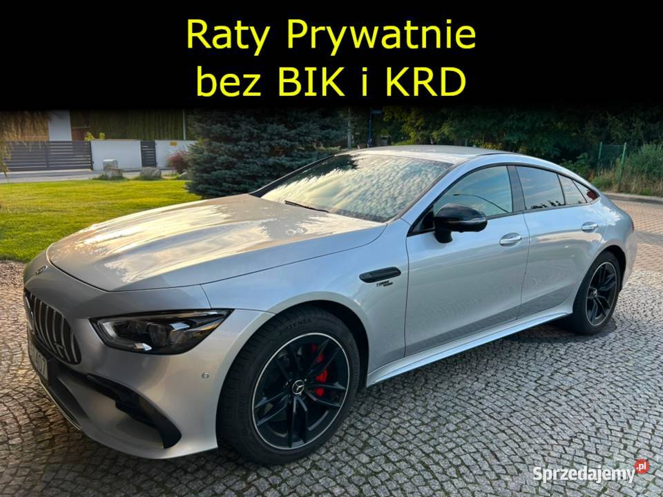 Mercedes AMG GT 53 Raty Prywatnie Mild Hybrid Jak Nowy Stan Idealny