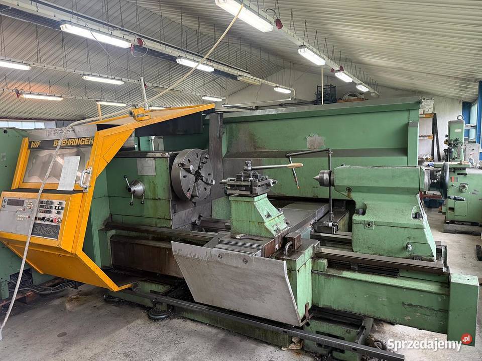 Tokarka CNC VDF Boehringer DN 820 2 Tarnowskie Góry