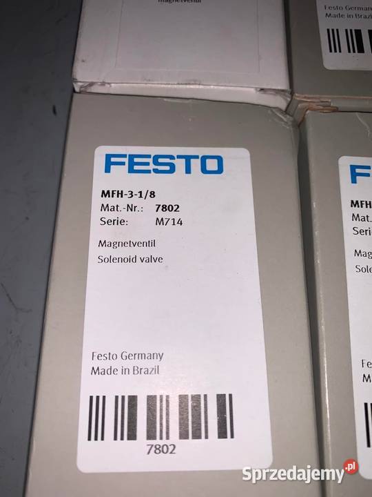 Festo MFH318 7802 Elektrozawór Warszawa sprzedam