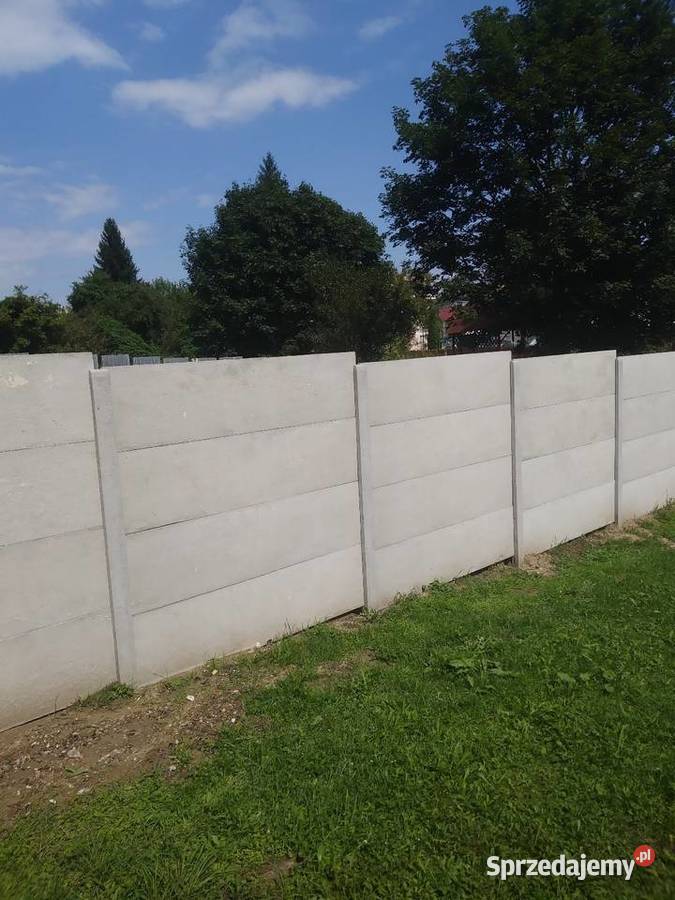 Montaż ogrodzeń betonowych Rzeszów