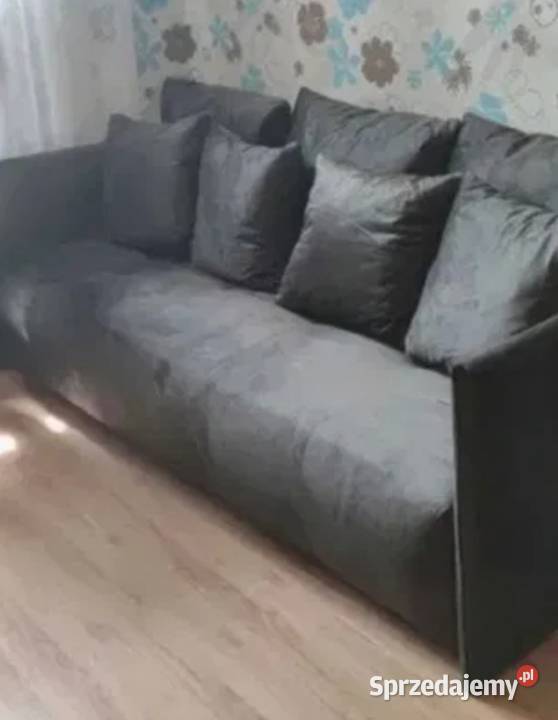 Sofa rozkładana z funkcją spania pojemnik na
