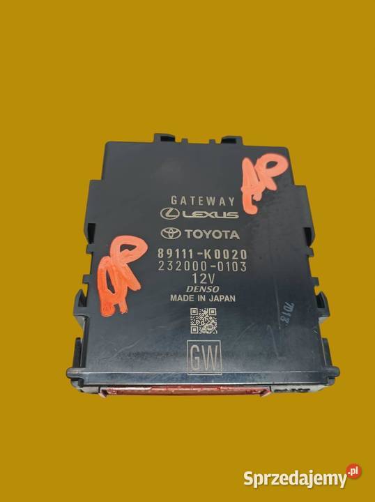 MODUŁ 89111K0020 Toyota Yaris IV 2020 osobowe