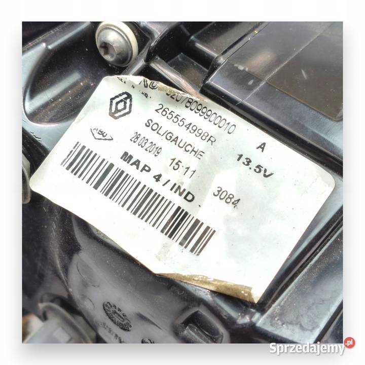 LAMPA LEWA Renault Clio IV LIFT 20162020 tylna lubelskie Chełm