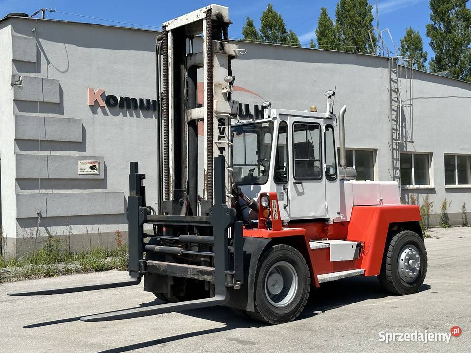 Wózek widłowy SVETRUCK 10600 10 i12 ton ważny kabina Wózki widłowe Motoryzacja Wola Murowana