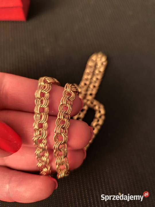 Piekny złoty łańcuszek splot Galibardi Biżuteria Skarżysko-Kamienna