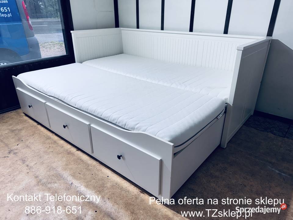 IKEA HEMNES Łóżko Leżanka z 3 szufladami 2 Rybnik