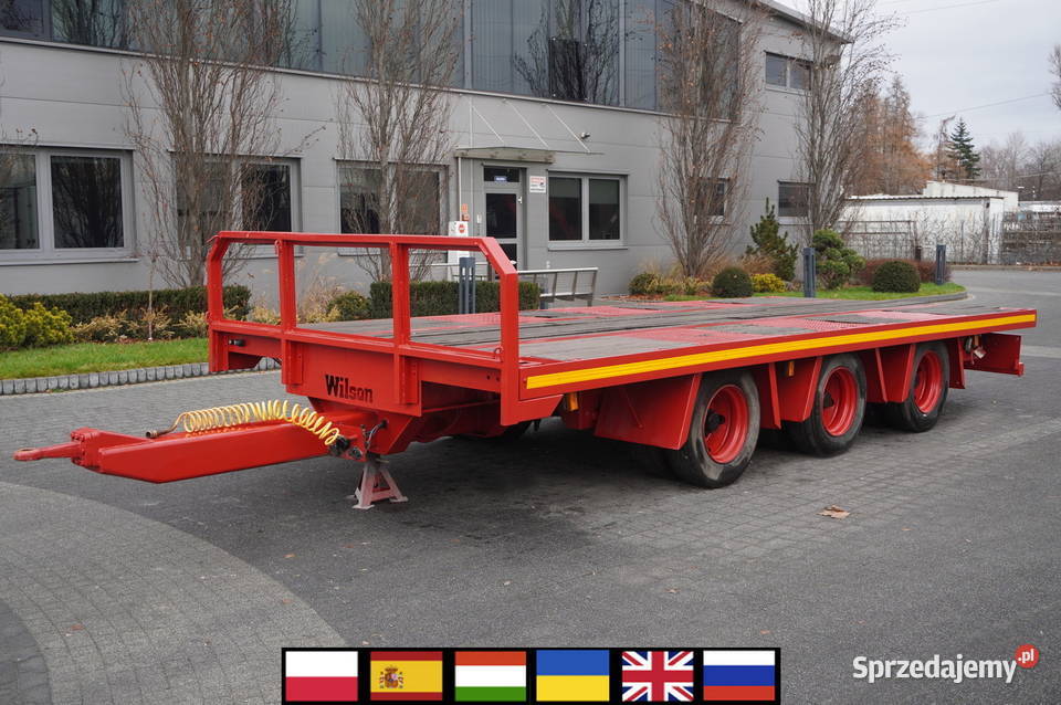 Przyczepa platforma Wilson CTAA3243940 sprzedam