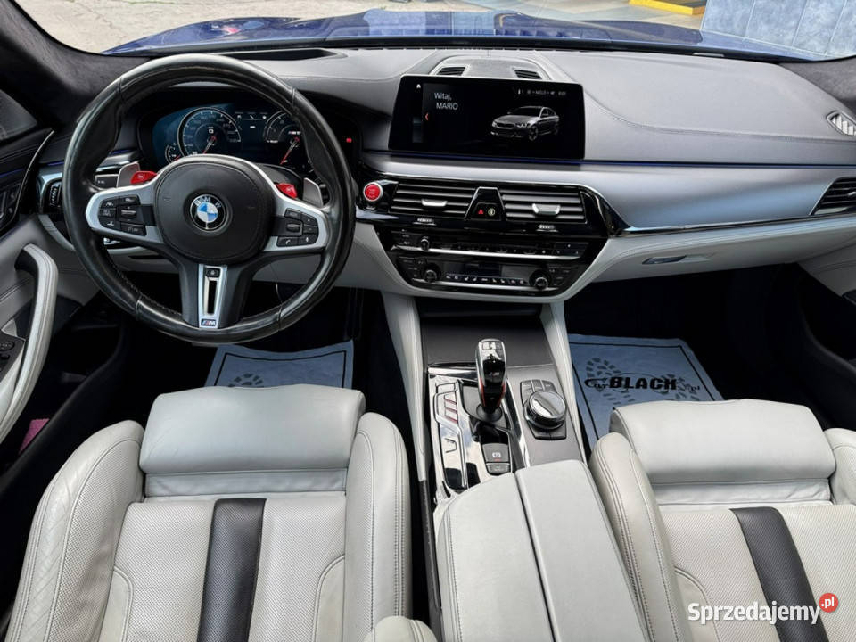 BMW M5 Salon Polska Pisemna Gwarancja 12 elektrochrom. lusterko wst. Konin