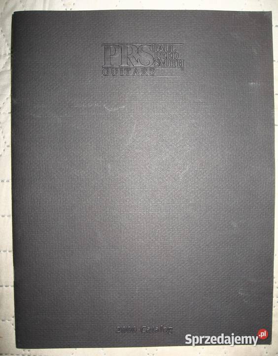 PRS Paul Reed Smith Guitars 2000 katalog gitar Gitary i akcesoria Kępice