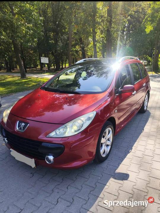 Peugot 307sw 20 benzyna gaz zadbany isofix sprzedam