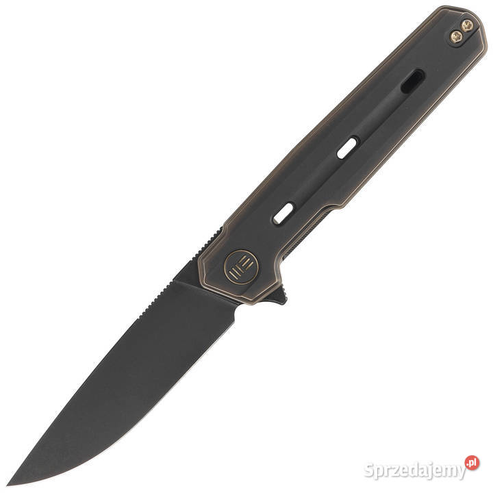 Nóż składany WE Knife Navo Bronze Black Titanium Akcesoria, narzędzia i noże Warszawa sprzedam