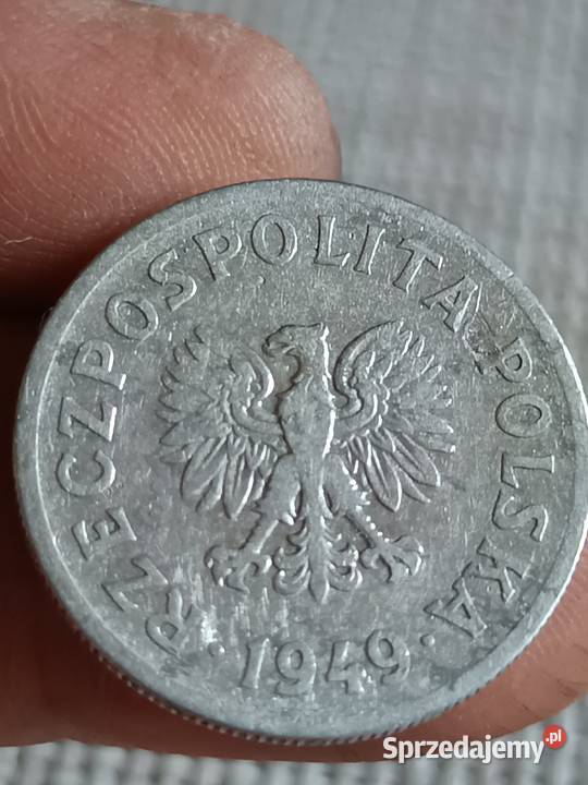 Spraedam monete 50 groszy 1949 cxz Chełm