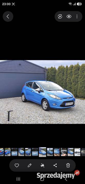 Ford fiesta mk7 2008 125 klima alufelgi 5 drzwi Wałbrzych
