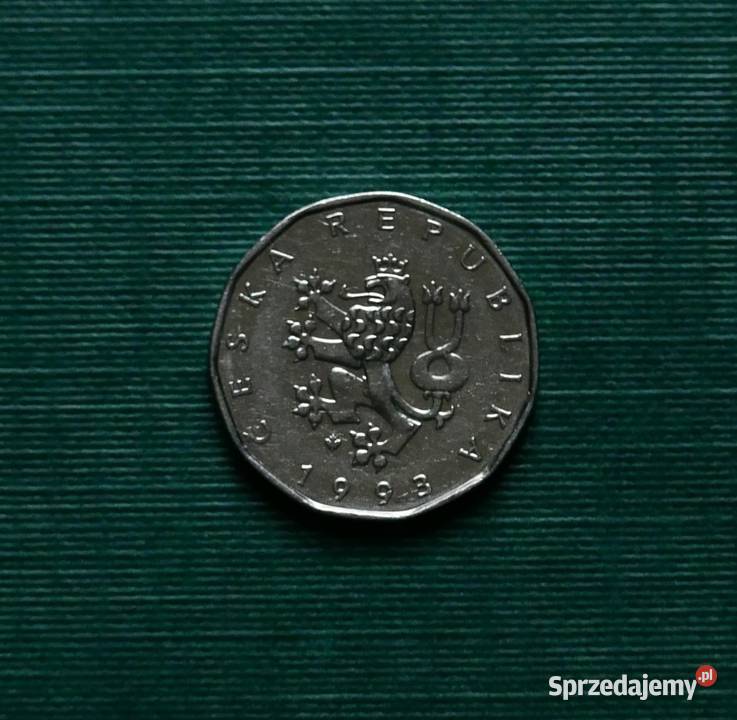 CZECHY 2 korony 1993r