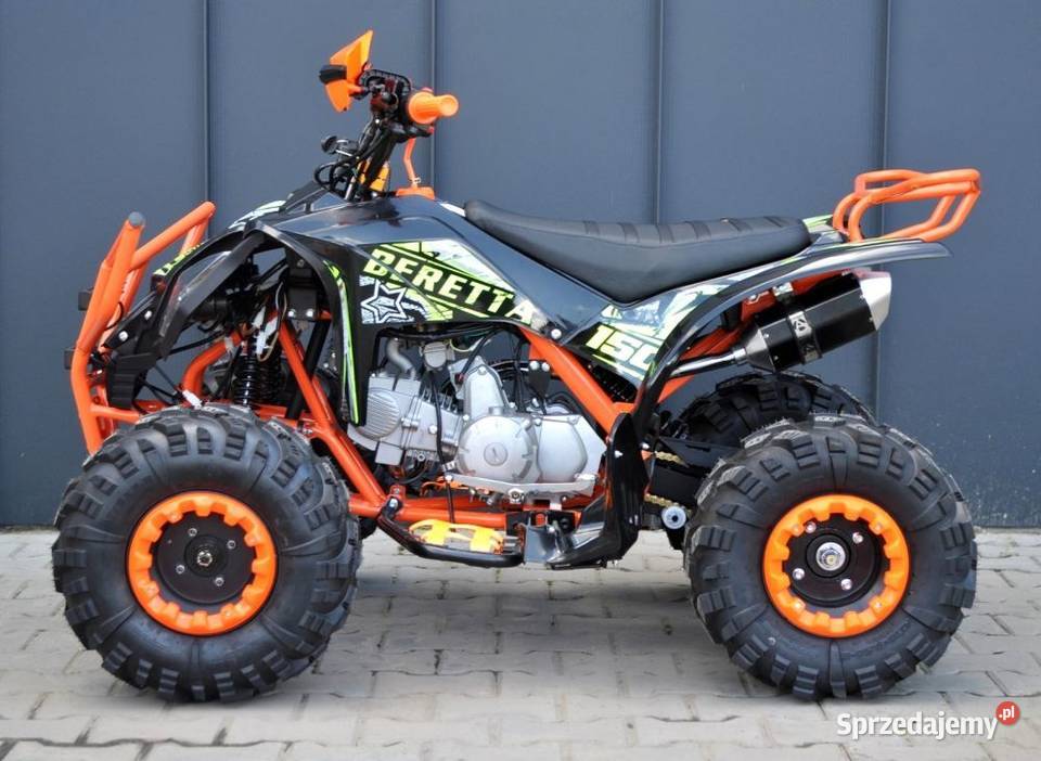 Quad 150 Beretta Sport HIT KOMUNIA Duża rama dwa Beretta Motocykle, skutery, quady