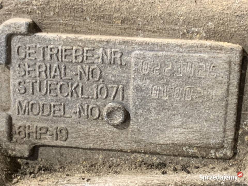 SKRZYNIA BIEGÓW BMW E64 6HP19 30 258 0410 podkarpackie