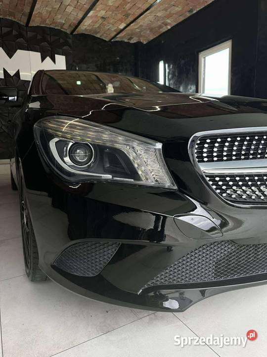 MercedesBenz CLA 250 2014 Czarna Luksusowa Coup małopolskie Proszowice