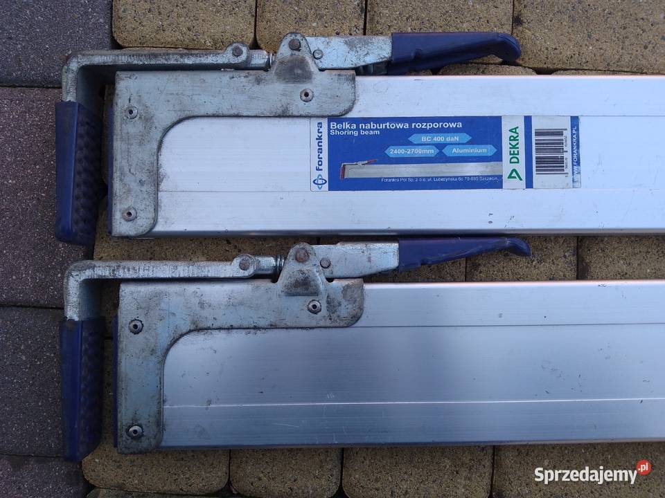 Belka naburtowa rozporowa aluminium 24002700 Łączki sprzedam