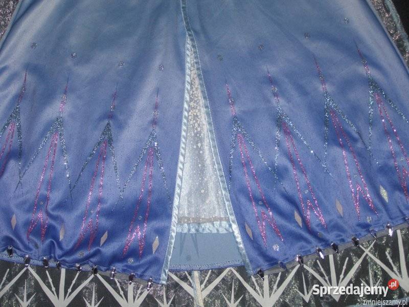 Strój kostium przebranie ELSA KRAINA LODU 2