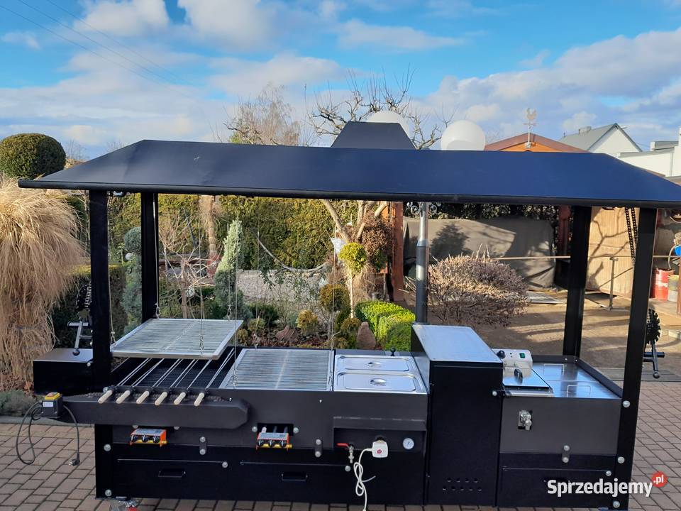 Gastronomiczny grill cateringowy gazowy węglowy wielkopolskie Damasławek