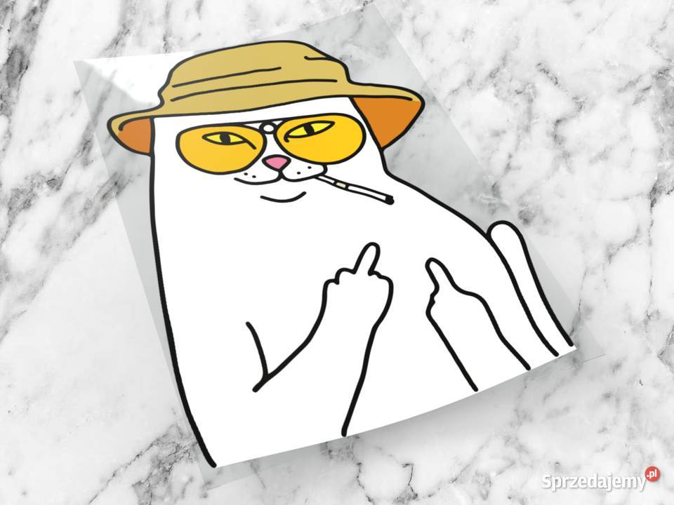Naklejka RIP N DIP 10 x 7 ripndip cat supreme naklejki podlaskie Choroszcz sprzedam