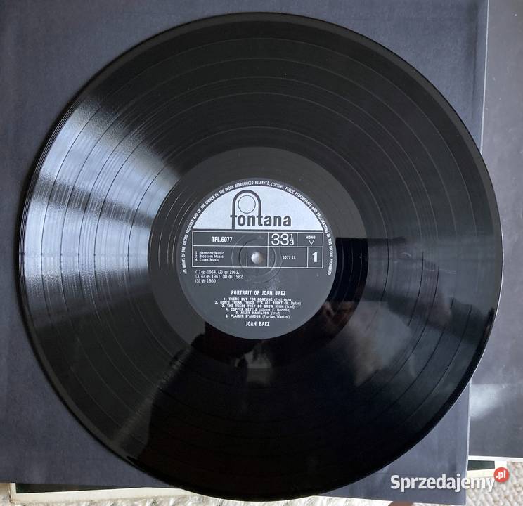 Joan Baez Portrait Of Joan Baez Szczecin